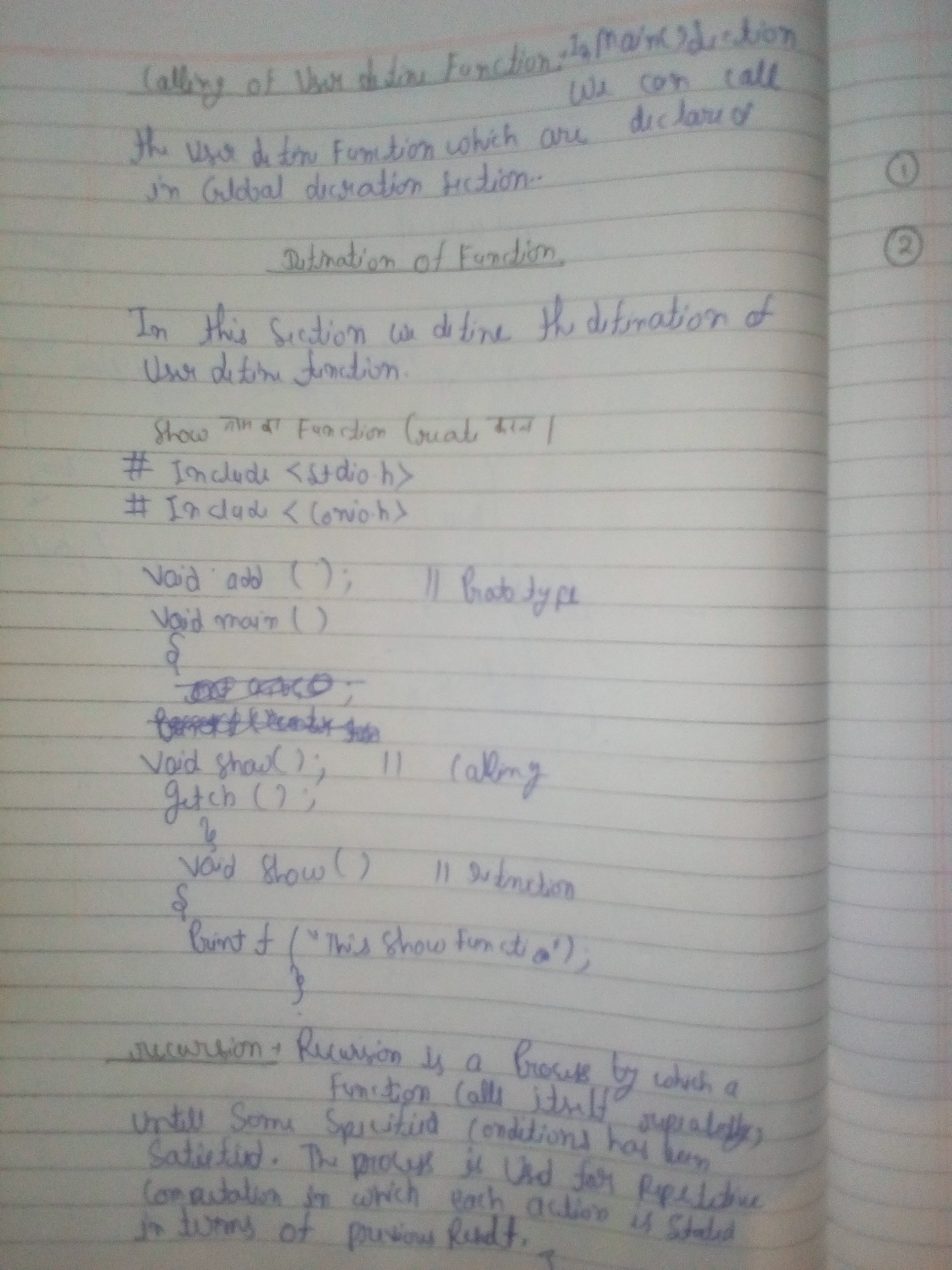 CALLING OF THE USER DEFINE FUNCTION (First semester notes) Chapter-4 (Part-5) Makhanlal chaturvedi national University,Bhopal-IMG_20190926_120733.jpg